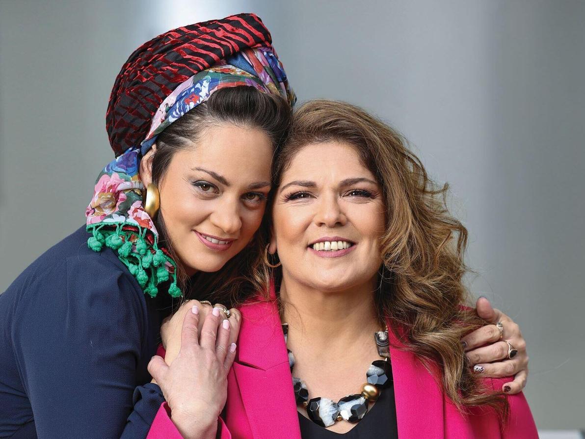 אורלי כרמון ואחותה אודליה חדד