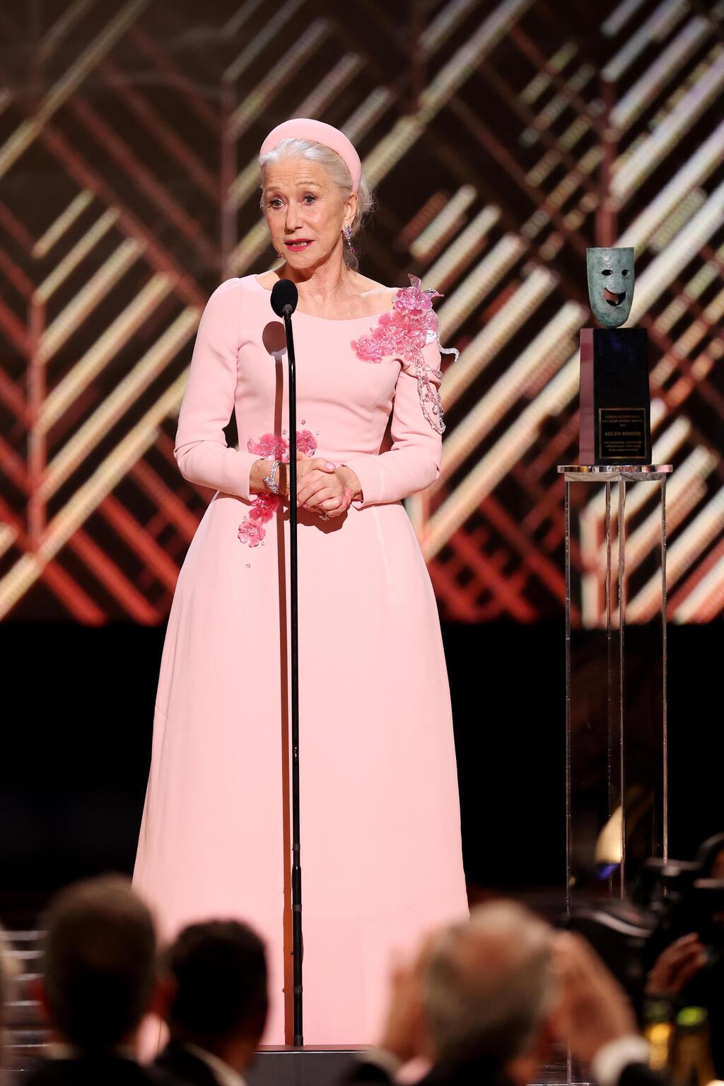 הלן מירן בטקס פרסי סאג