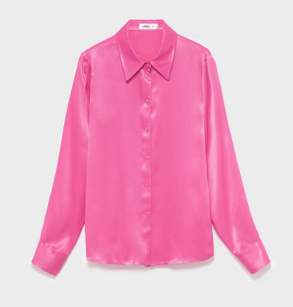 חולצת סאטן עם שרוולים ארוכים, 180 שקל, קסטרו