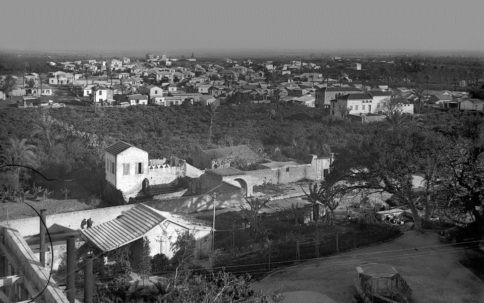 שכונת נווה שאנן ב-1924
