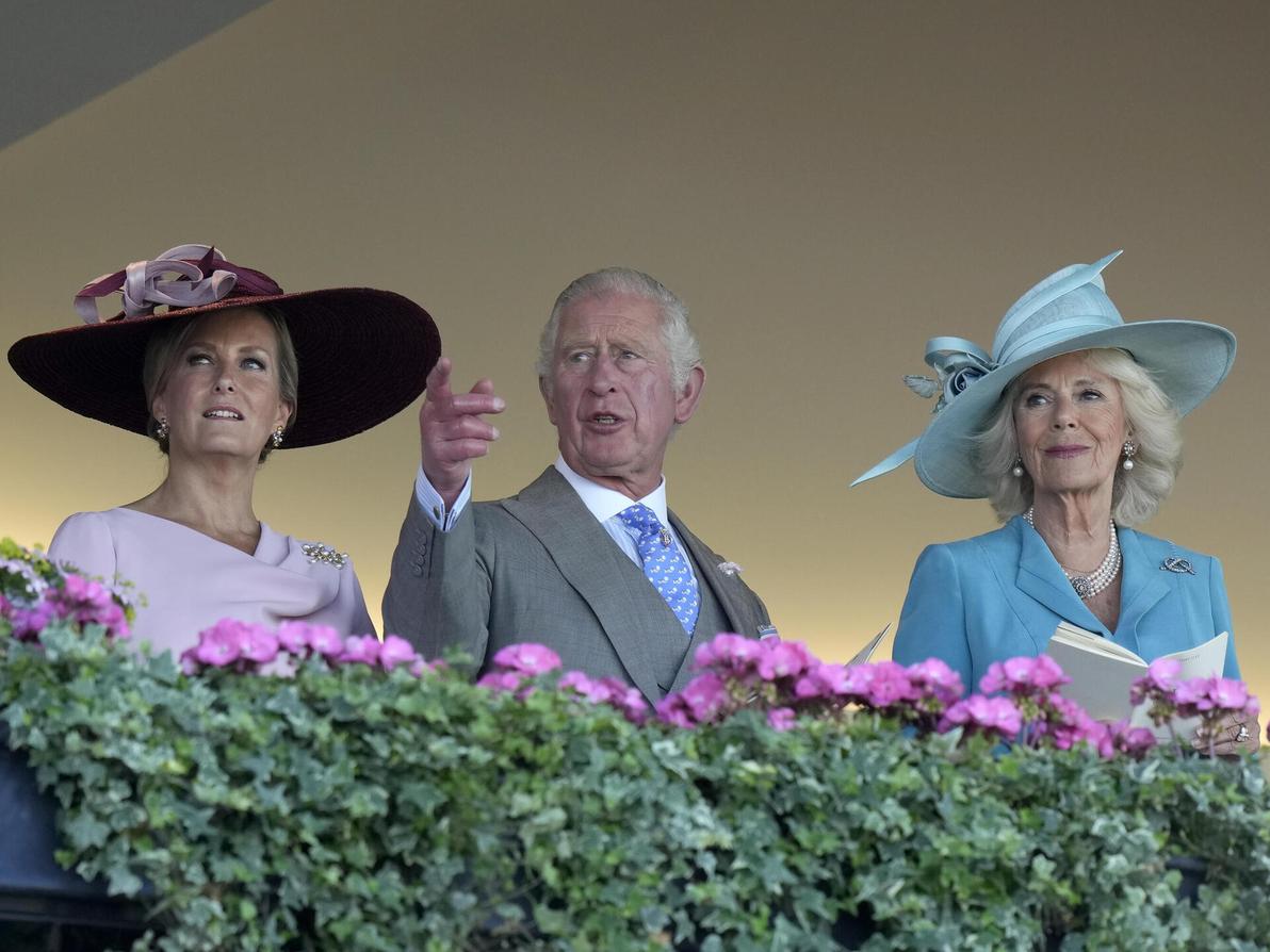 הנסיך צ'ארלס, קמילה דוכסית קורנוול וסופי רוזנת ווסקס ברויאל אסקוט, 2022
