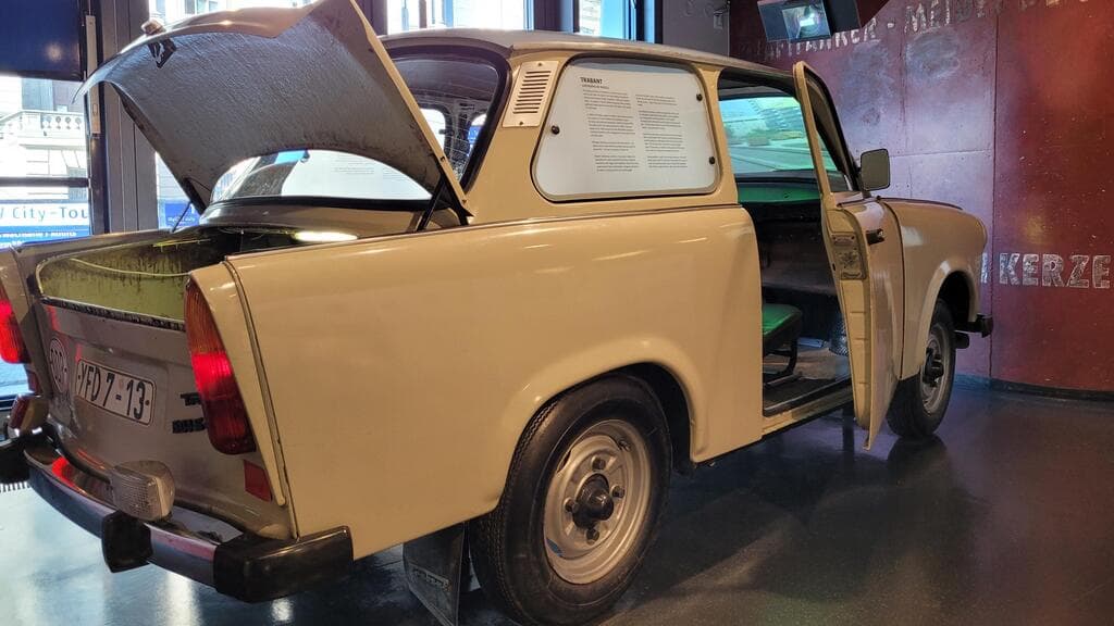 טראבנט. פאר תעשיית הרכב של מזרח גרמניה, מוזיאון ה-DDR