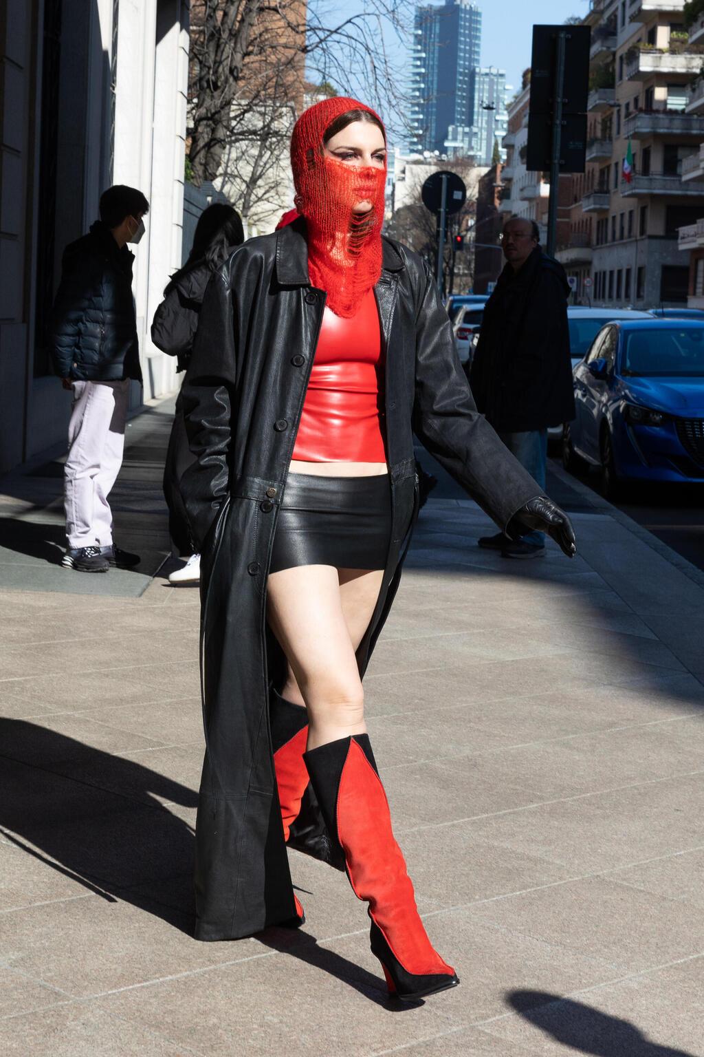 ג'וליה פוקס בשבוע האופנה במילאנו, 2022