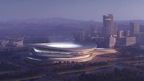עצמים חלליים וגרנדיוזיים: אצטדיון האנגג'ואו בסין