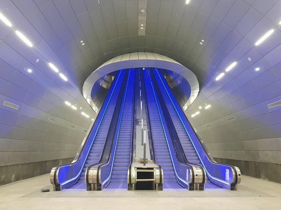 תחנת נבון בירושלים - התחנה השניה העמוקה בעולם