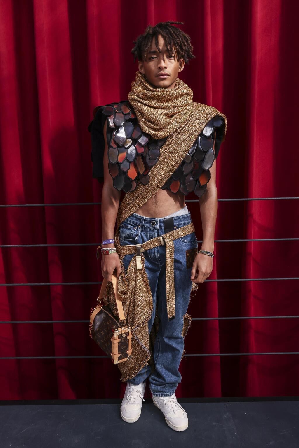ג'יידן סמית' בתצוגת אופנה של לואי ויטון, 2022