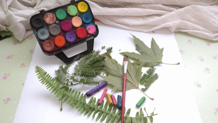 יצירה בפרחים