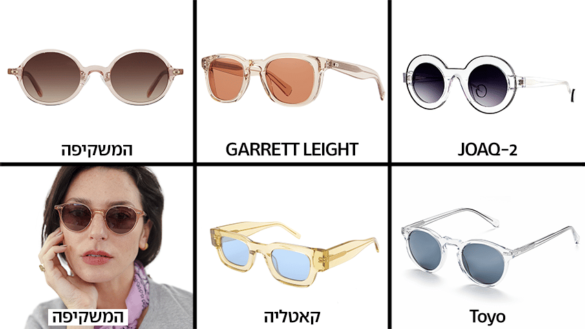 משקפיים שקוף