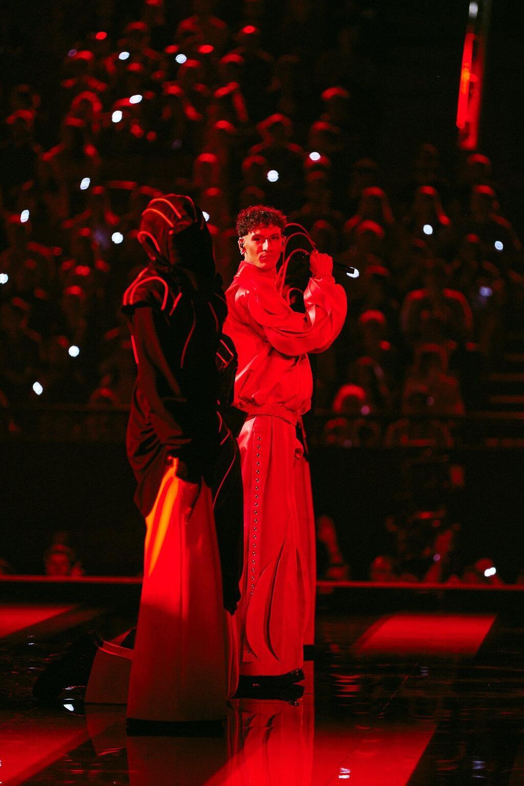 מהדמויות המרעננות שנצפו על המסך באירוויזיון 2024. סילבסטר בלט (צילום: Alma Bengtsson/EBU) סילבסטר בלט מליטא באירוויזיון, 2024