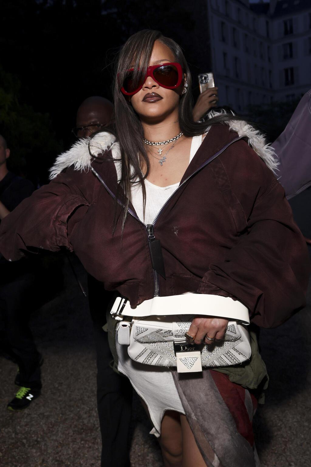 ריהאנה בשבוע האופנה לגברים בפריז, 2024