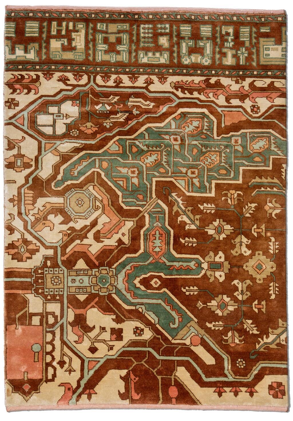 עבודה של עידו מיכאלי, תערוכת שטיחים מוזיאון אמנות האסלאם