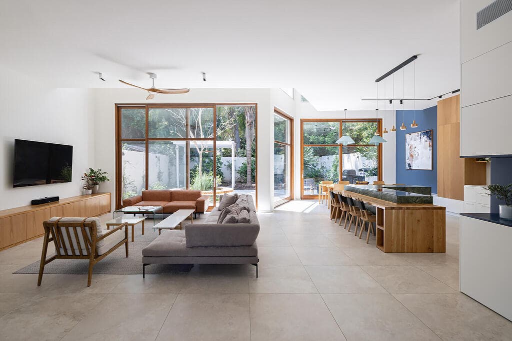 בית ברמת אביב הירוקה, האדריכלית צאלה סיון־קנטר והאדריכל עמית בארי, סטודיו מיא - מיכל יוקלה אדריכלים