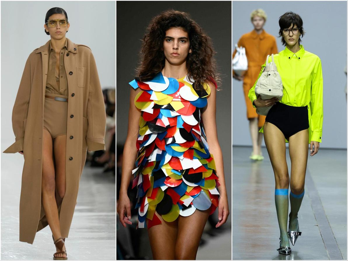 רומי פלד וסאן מזרחי בתצוגות אביב-קיץ 2025 בשבוע האופנה במילאנו