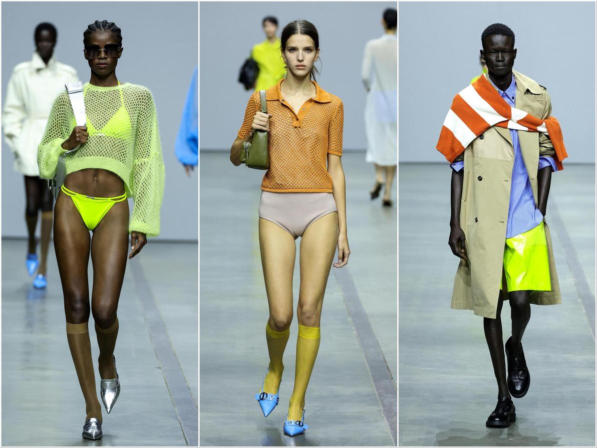 אייסברג, תצוגת אביב-קיץ 2025 בשבוע האופנה במילאנו