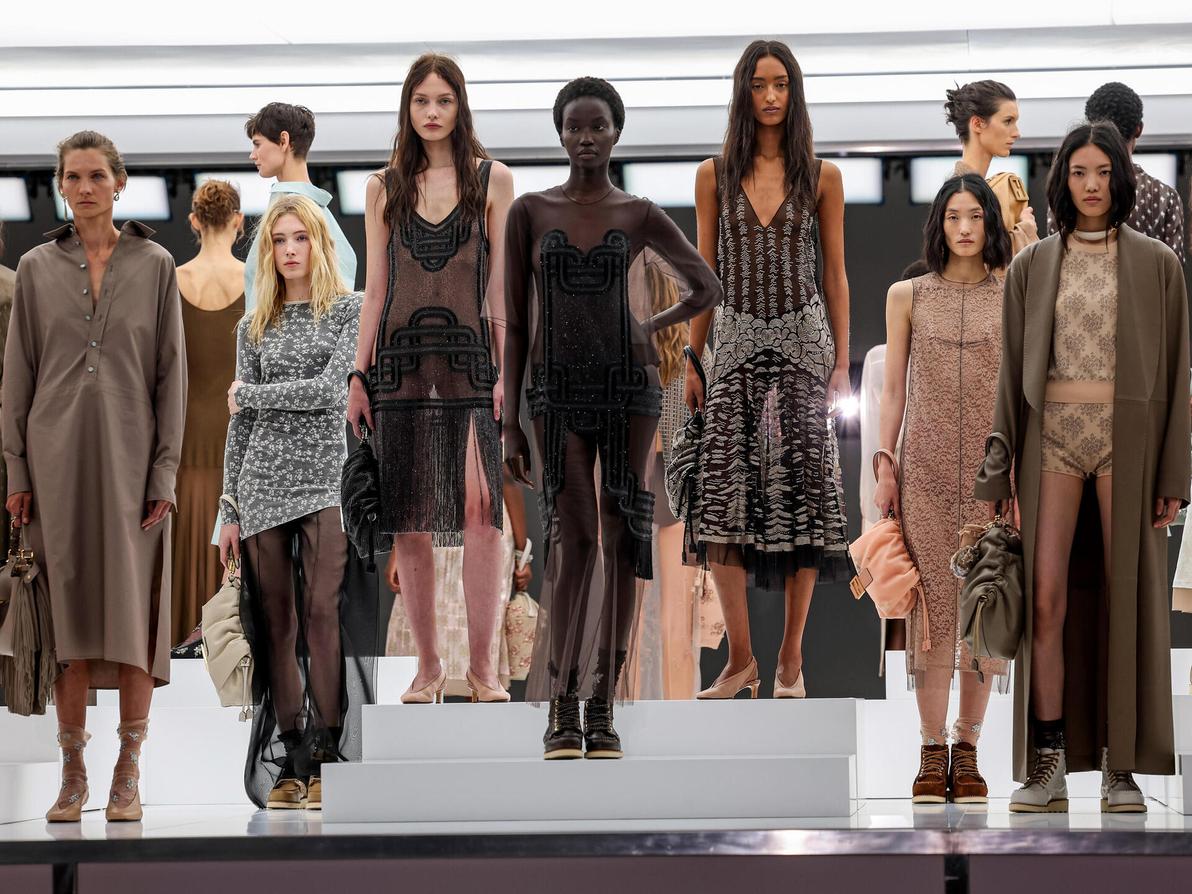 פנדי, תצוגת אביב-קיץ 2025 בשבוע האופנה במילאנו