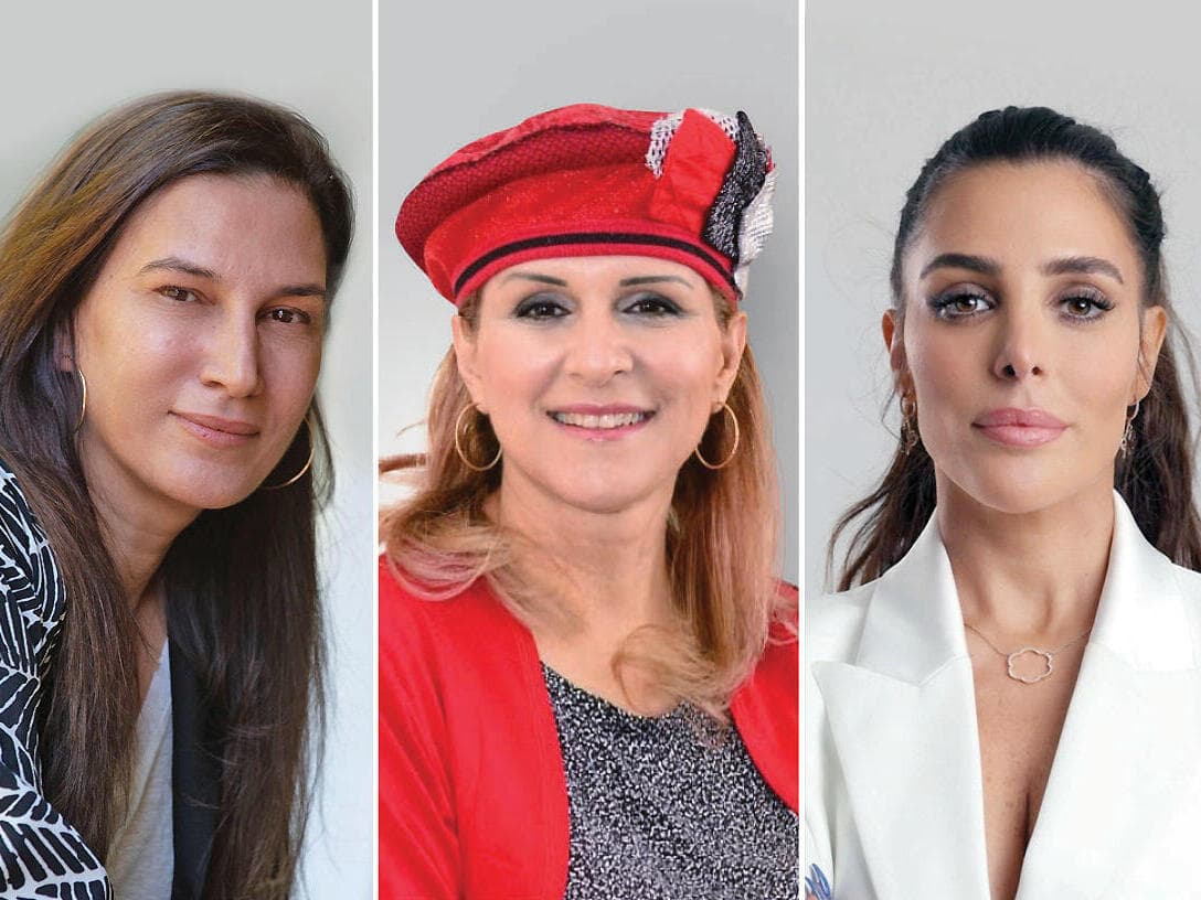 מימין: חן חלפון, גלית פורמן והראלה ישי