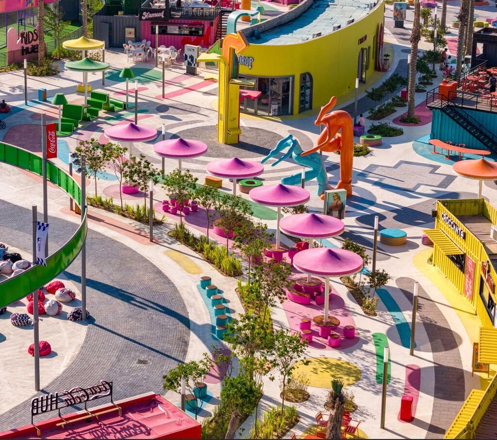 מתחם בילוי במצרים, The Hub