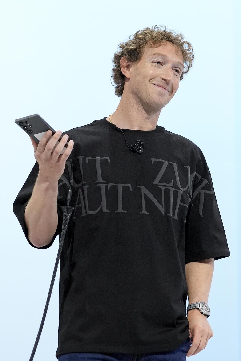 מארק צוקרברג בוועידה של מטא, 2024 (צילום: AP Photo/Godofredo A. Vásquez) מארק צוקרברג בוועידה של מטא, 2024