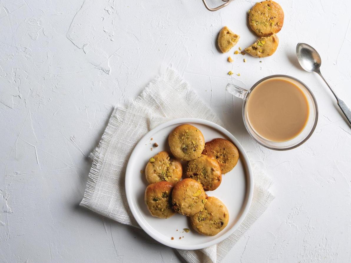 עוגיות שקדים ופיסטוקים ללא גלוטן