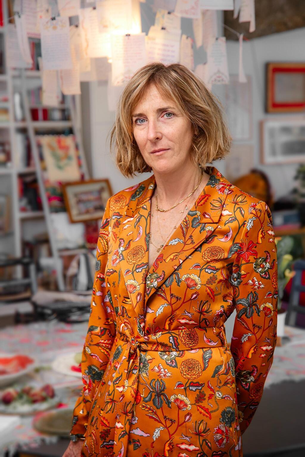 חנה מנקס בביתה