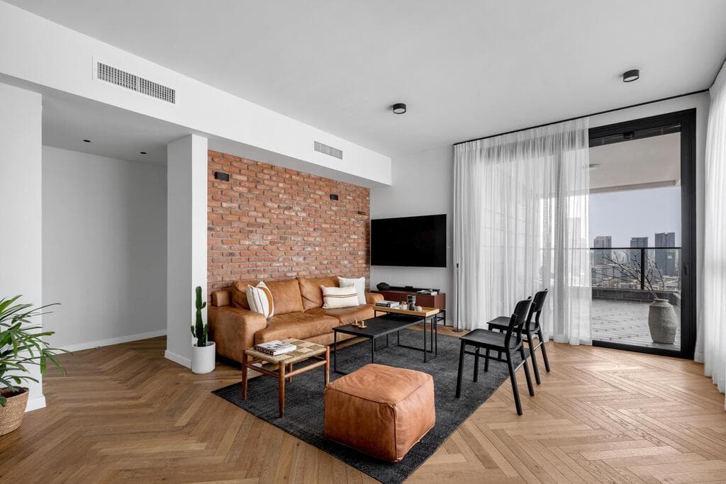 דירת קבלן לזוג פנסיונרים, עיצוב: נורית מור יוסף