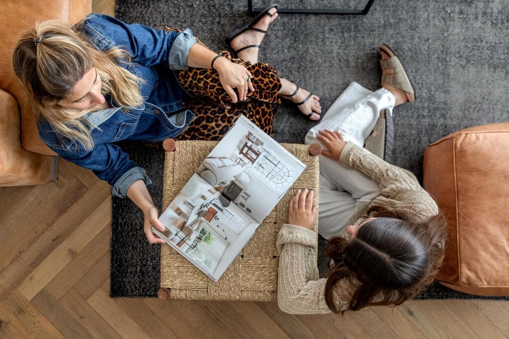 דירת קבלן לזוג פנסיונרים, עיצוב: נורית מור יוסף