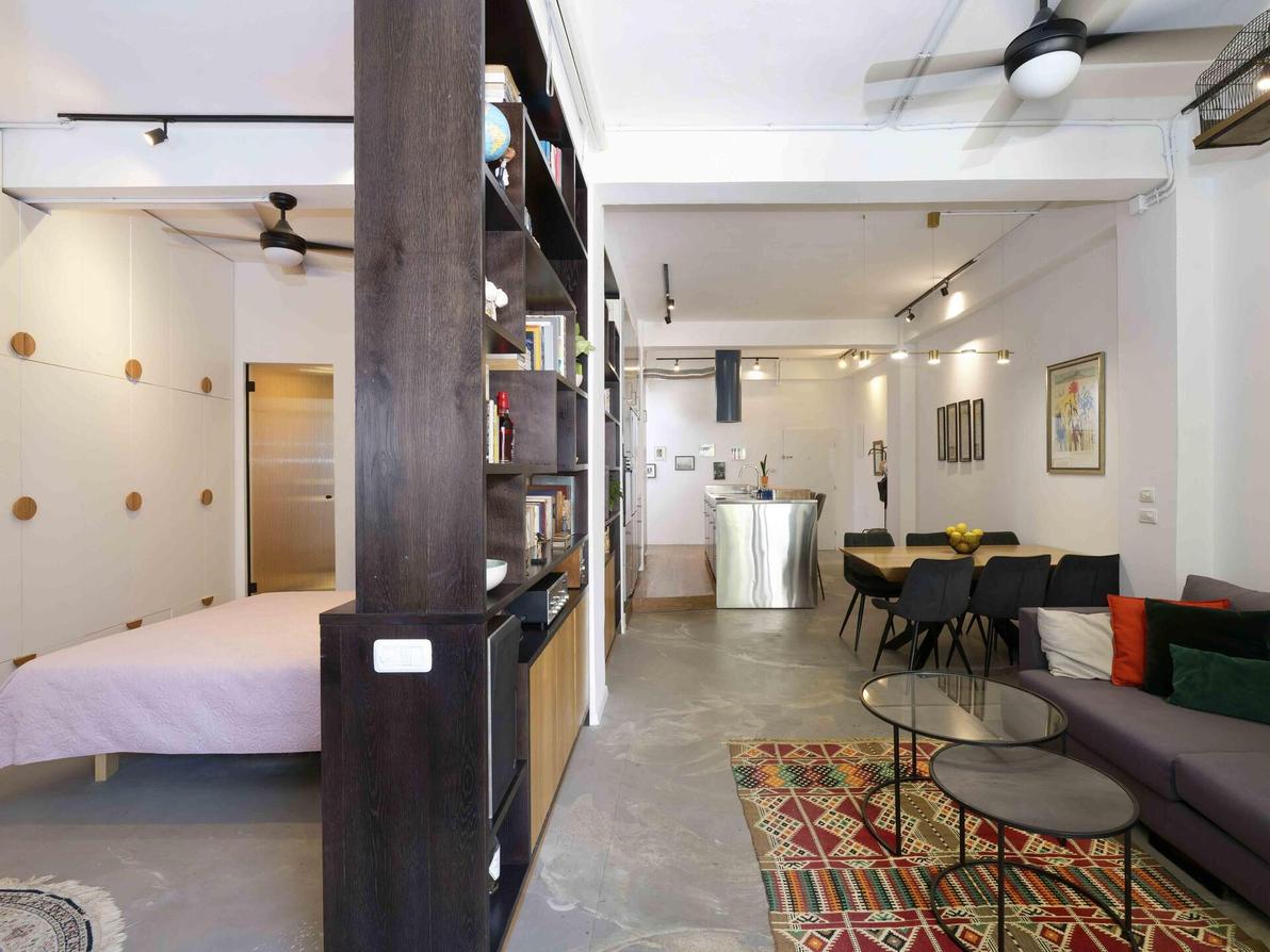 דירת לופט בדרום תל אביב, תכנון: גילי הרמולין