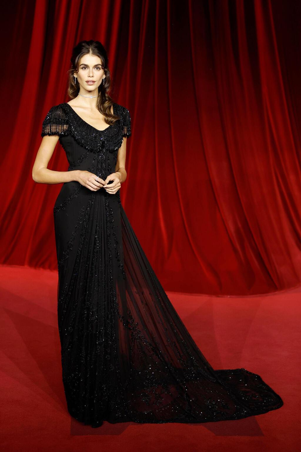 קאיה גרבר לובשת ז'יבנשי וינטג' בגאלה של מוזיאון האקדמיה לקולנוע, 2024