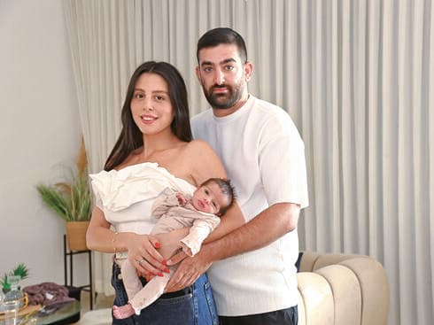 משי, שמעון והבת שירה. אהבה מלמעלה