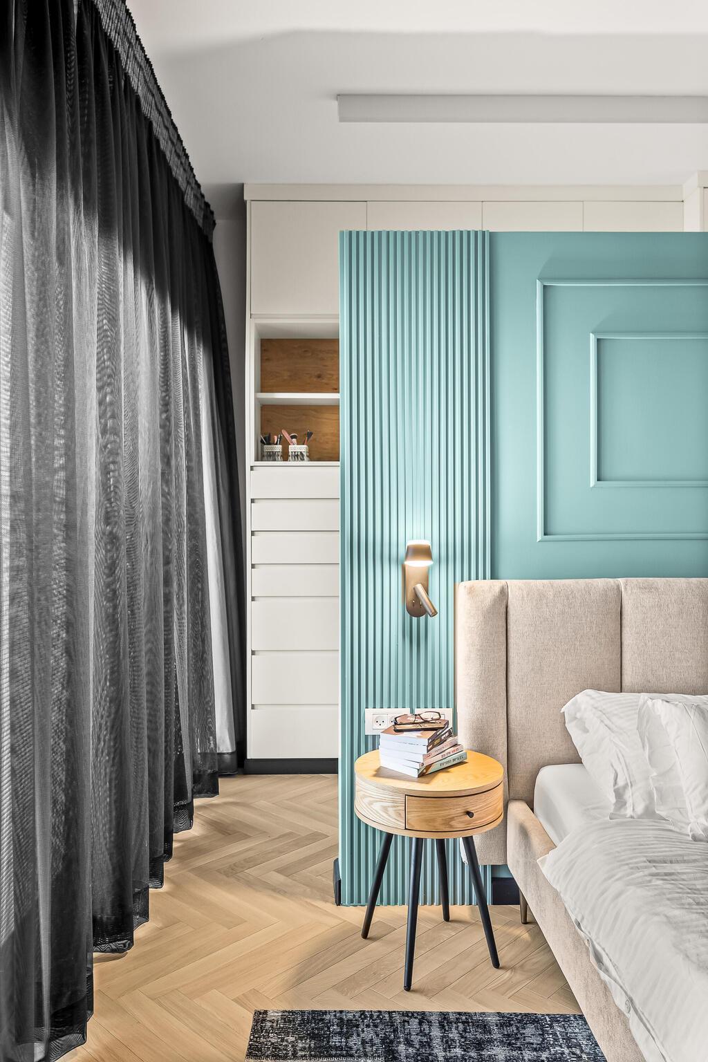 דירת מיני פנטהאוז, עיצוב: שלומית דאובה