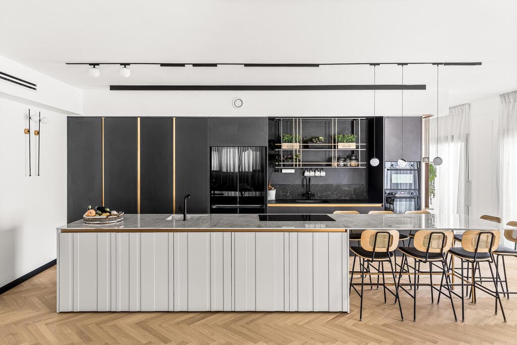 דירת מיני פנטהאוז, עיצוב: שלומית דאובה