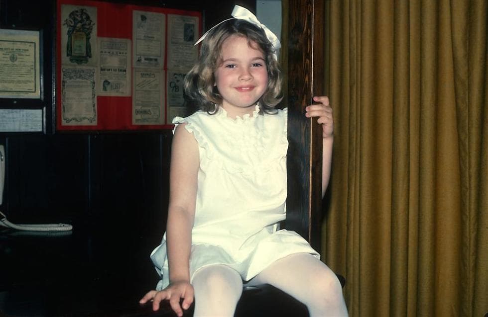 גוון אהוב כבר מילדות. ברימור הצעירה