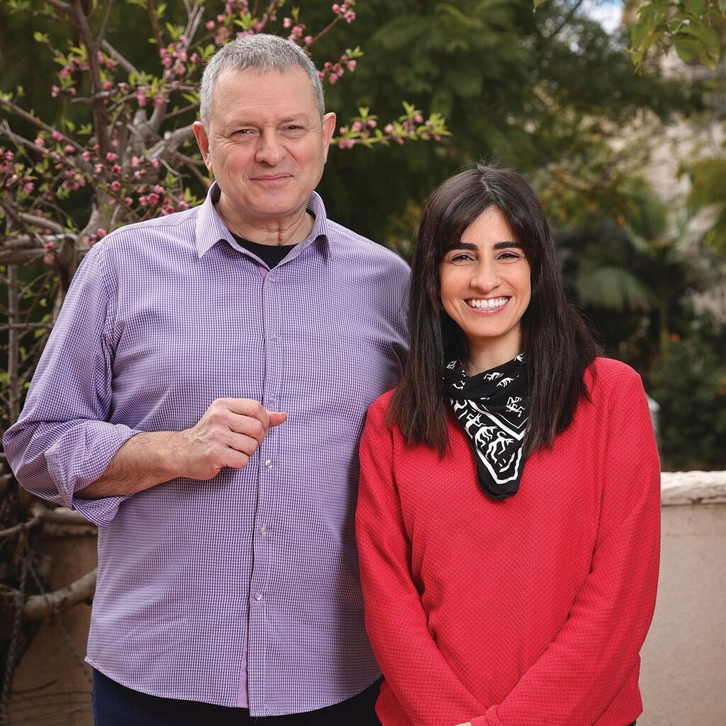 דאנה איבגי וארז וקסמן. השתחררה מפחדים לפני הלידה
(צילום: אביגיל עוזי) ארז וקסמן ודאנה איבגי