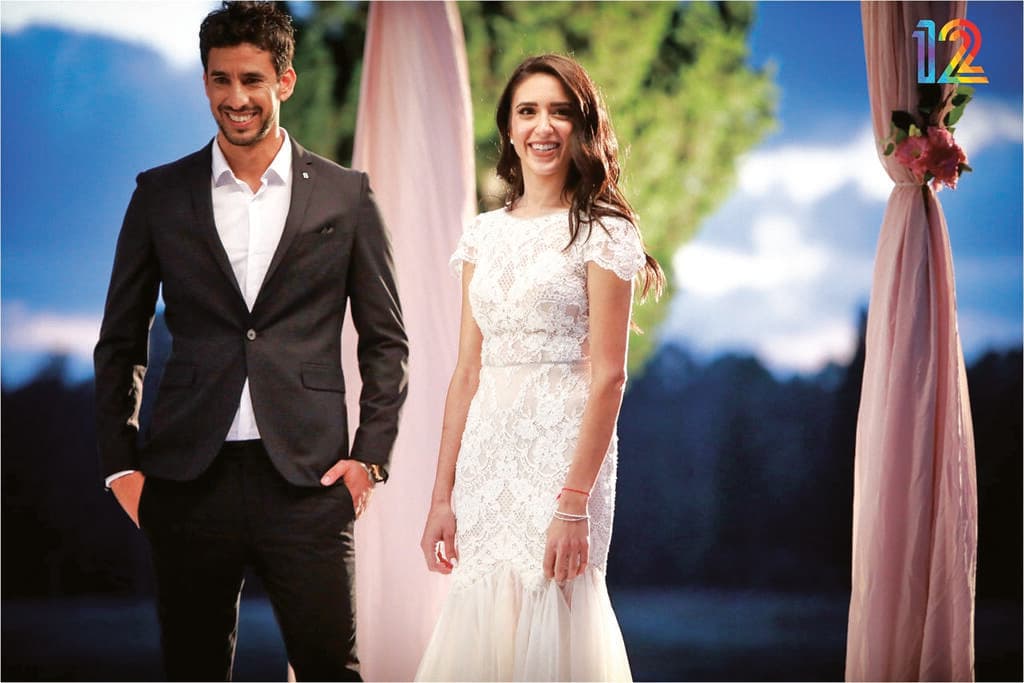 יוגב אלקיים ובת אל לוי ב"חתונה ממבט ראשון" (צילום: אסף תמם) יוגב אלקיים ובת אל לוי ב"חתונה ממבט ראשון"