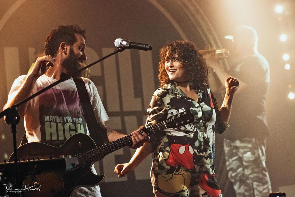 גל דה פז וישגב דותן בהופעה