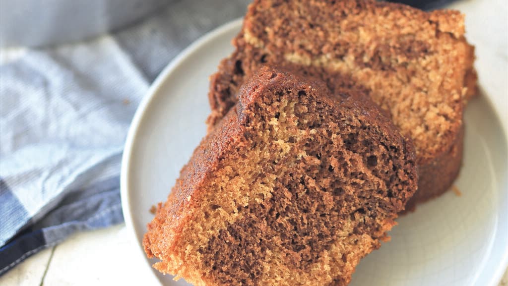 עוגת שיש דבש ושוקולד