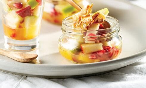 סלט תפוח בדבש