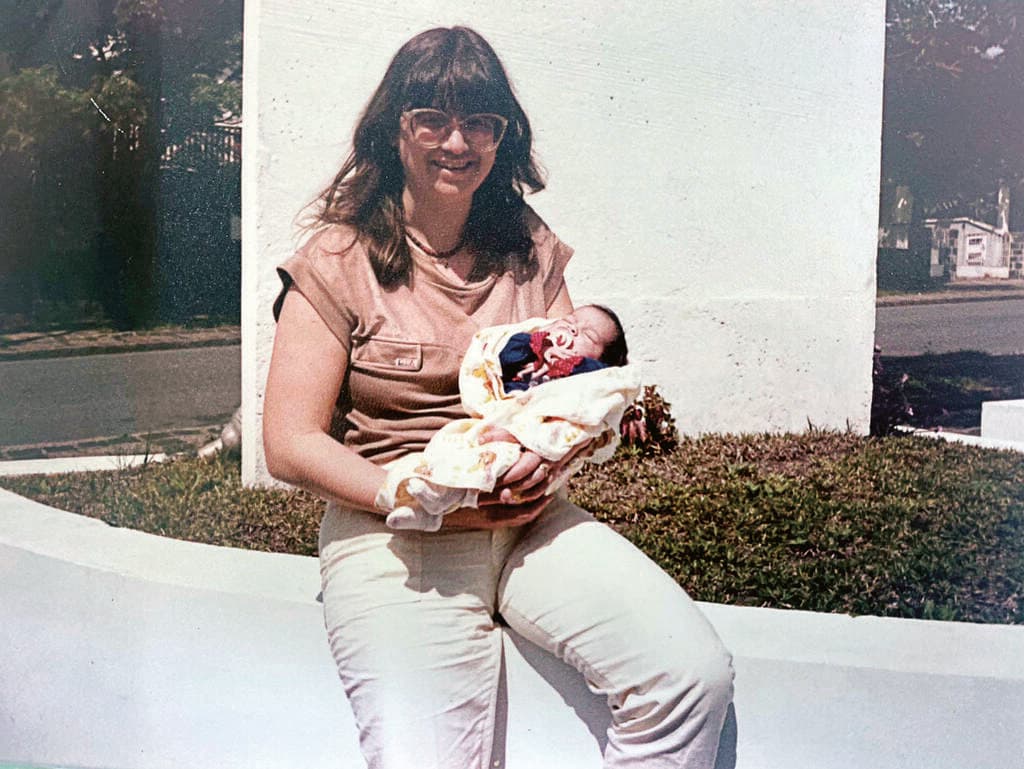 דנה מידן עם אמא רחלי