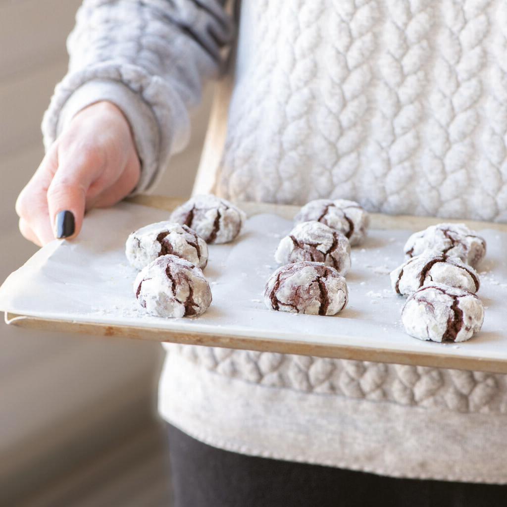 עוגיות שוקולד מתפוצצות של נטלי לוין (צילום: הדס ניצן) עוגיות שוקולד מתפוצצות של נטלי לוין