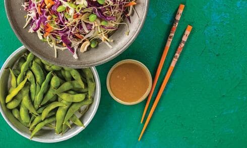 סלט קולסלואו אסייתי