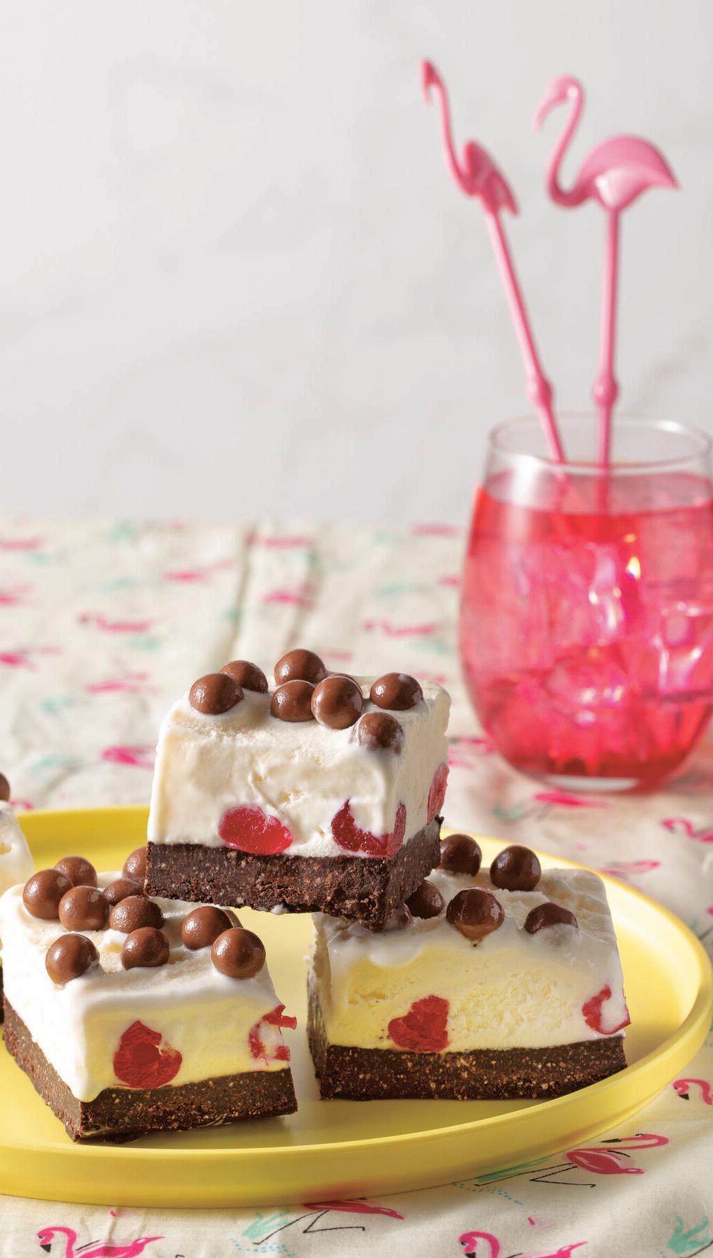 עוגת גלידה (מתכון וסגנון: נעמה רן, צילום: דניאל לילה) עוגת גלידה