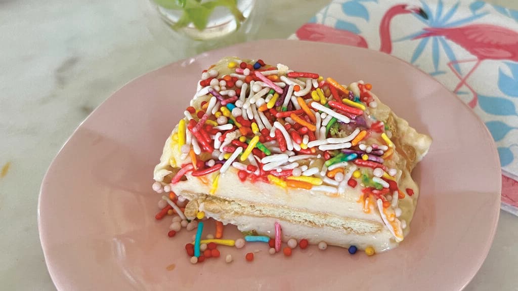 עוגת קסטה לבנה