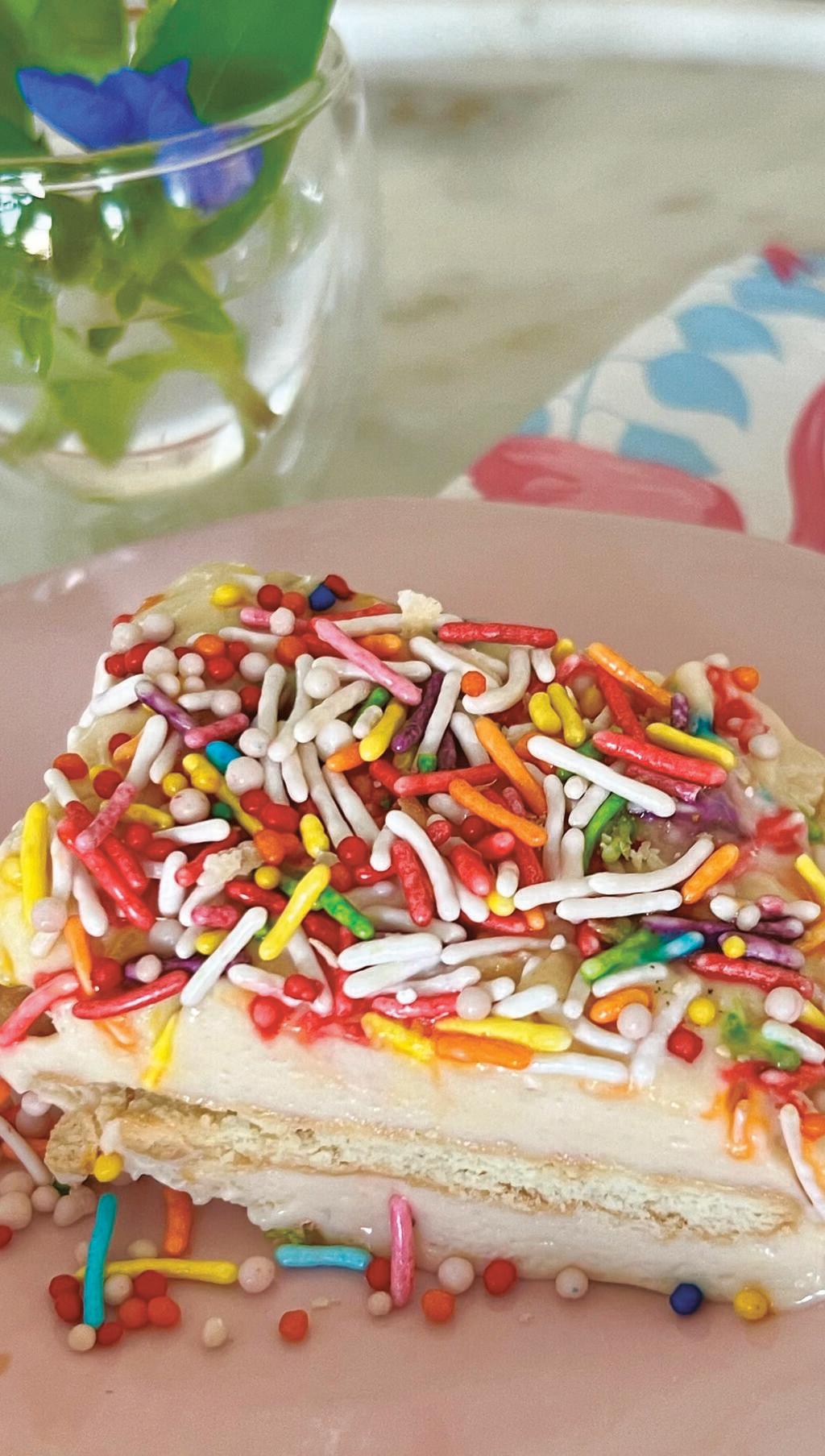 עוגת קסטה לבנה