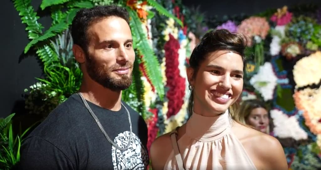 הדר ברייר וגיל צוקר בתערוכה של פרידה קאלו