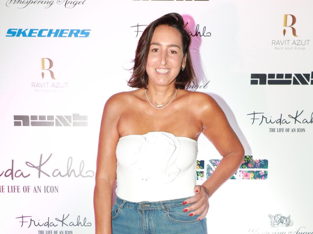 ורד בוסקילה באירוע התערוכה של פרידה קאלו