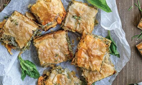 קוביות גבינה-תרד