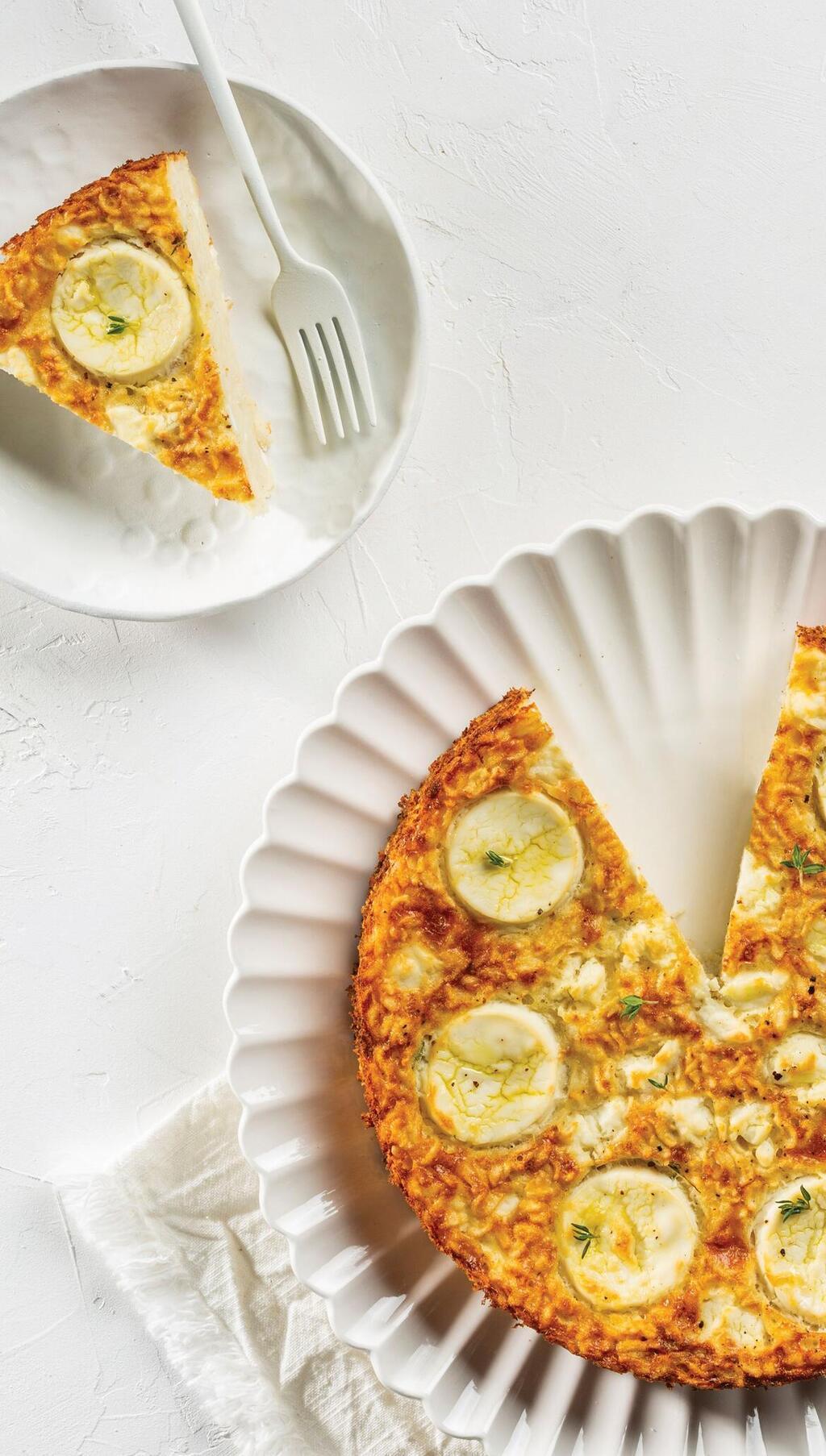 פשטידת פצפוצי אורז וגבינות