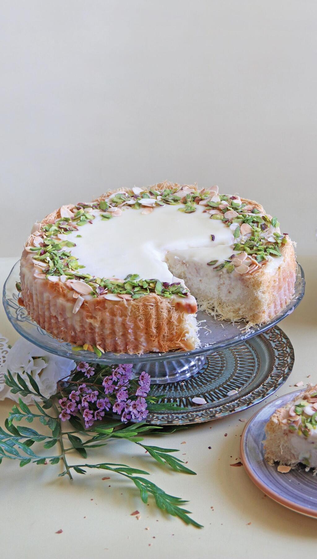 עוגת גבינה כנאפה סטייל