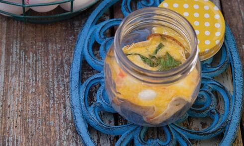 ביצה על טורטיה