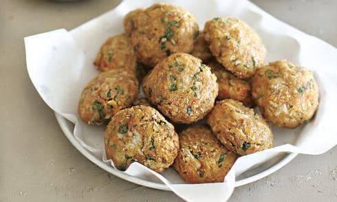 קציצות טונה וטחינה